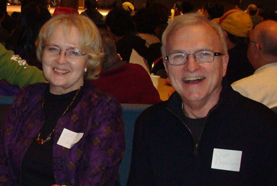 Co-author Jim Ferguson with his wife Jill.