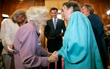 Del Martin (left) and Phyllis Lyon are married by San Francisco Mayor Gavin Newsom on June 16, 2008