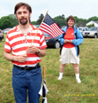 Marching in Millcreek 4th of July Parade