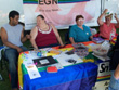 GLBT Table at Blues and Jazz Festival