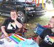 2011-08-06 LGBT Table at Blues and Jazz Fest