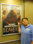 LBT Women check out beavers