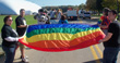 2011-10-08 Erie GLBT Contingent in Edinboro Homecoming Parad