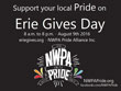 Remember NW PA Pride on Erie Gives Day, August 9