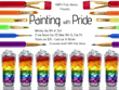 Painting with Pride at Zone Dance Club on July 10