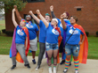 LGBT Walking Unit in Edinboro Homecoming Parade