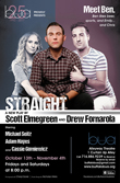 Buffalo United Artists proudly presents 'STRAIGHT' as part of its 25th anniversary season