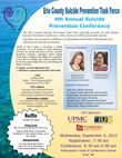 Erie County Suicide Prevention Task Force (ECSPTF) Annual Prevention Conference on September 6