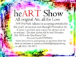 2nd Annual HeART Show Nov 11