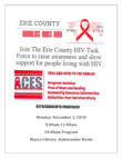 World AIDS Day event at Blasco Library on December 3