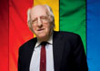 Frank Kameny (Rainbor Flag)