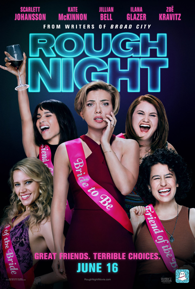 Win a copy of Rough Night starring Scarlett Johansson