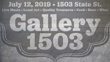 2019-07-12 Gallery 1503 Inauguration