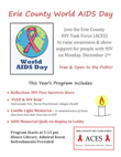 Erie County HIV Task Force hosts World AIDS Day Recognition