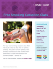 Free Smoking Cessation Classes Nov 5-26