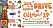 Blanket and Sock Drive for Ryan White Program on Oct 29