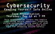 Cybersecurity Workshop on May 13