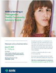 AHN Virtual Town Hall Meeting about Transgender Health Community Advisory Board