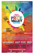 Pride in the Valley on July 31
