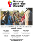 Pittsburgh Black Pride Week 2021 August 27 -29
