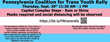 Pennsylvania Coalition Trans Youth Rally in Harrisburg September 30