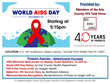 Erie County HIV Task Force World AIDS Day Event at Blasco Library on December 1