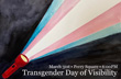 Transgender Day of Visibility Walk Around Perry Square on March 31