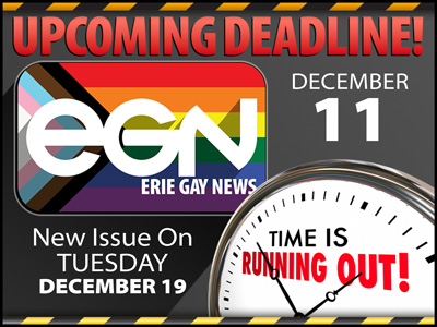 Deadline for January 2024 print edition (issue #338)