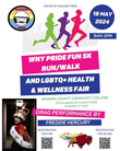 2024-05-18 WNY Pride 5K Fun Run/Walk and LGBTQ+ Health and Wellness Fair promo
