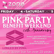 20th Anniversary Pink Party Benefit Coming Soon