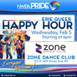 2025-02-05 Erie Queer Happy Hour promo