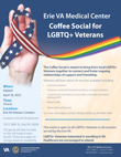 Erie VA Medical Center Coffee Social for LGBTQ+ Veterans This Friday
