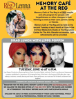 Drag Lunch Memory Cafe at Reg Lenna
