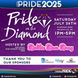 Meadville Pride on the Diamond on July 26
