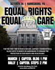March and Rally in Harrisburg on Oct 26
