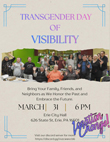 Location Changed to Erie City Hall for Transgender Day of Visibility