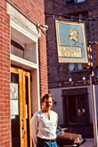Ed Hermance standing in front of Giovanni's Room in the 1980s. (Courtesy: Ed Hermance)