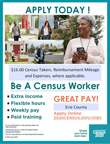 2020 US Census Seeks Job Applicants - Apply Online!