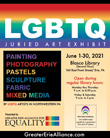 2021 LGBTQ Juried Art Exhibit at Blasco Library, June 1 - 30