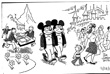 Disneyland editorial cartoon