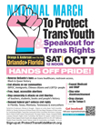 Grassroots groups to host National March to Protect Trans Youth on Oct. 7 in Orlando, Florida