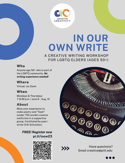 Community Creative Writing Workshops