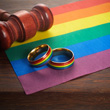 Marriage equality rings with gavel