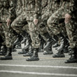 Military - Solders in camouflage - boots