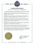 2024-09-27 Mayor Joe Schember proclamation for LGBT History Month