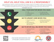 9-1-1 usage flyer