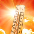 Heat wave thermometer