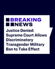2025-05-06 Lambda legal Trump Trans Military Ban Takes Effect