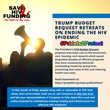 STATEMENT: Trump Budget Request Retreats on Ending the HIV Epidemic