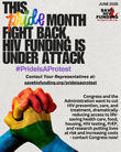 NEW! Save HIV Funding Website + #PrideIsAProtest Action Alert